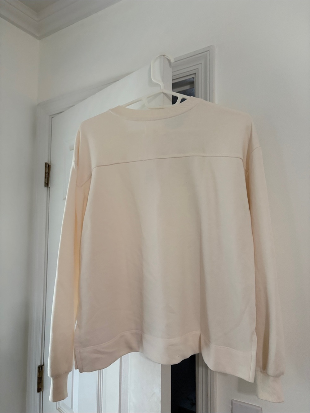 Lou & Grey Cream Henley Top with Button Placket - Picture 3 of 4